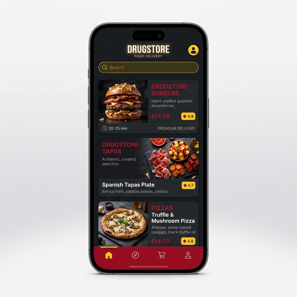 Papea Drugstore App Mockup